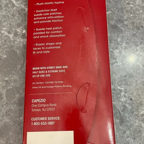 Capezio Jazz Shoes Adult 4/5 or 6/7 - Picture 4 of 4